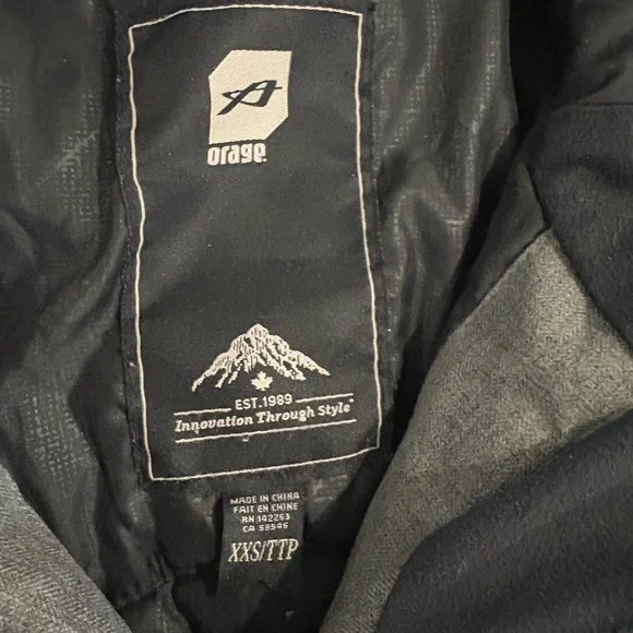 Orage Women's Gray Ski Jacket - Picture 2 of 8